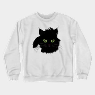 Black Cat Crewneck Sweatshirt